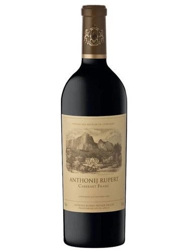 Bottle of Anthonij Rupert Wines Cabernet Franc 2019 from Franschhoek