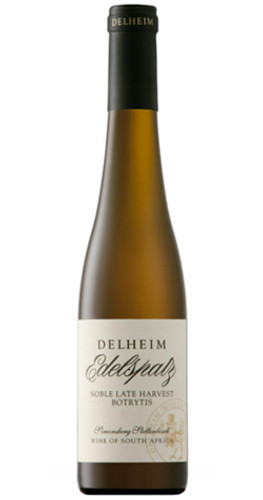 Bottle of Delheim 'Edelspatz, Noble Late Harvest' 2022 Riesling from Stellenbosch
