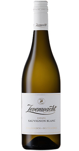 Zevenwacht Estate Sauvignon Blanc 2024 bottle (750ml) from Stellenbosch, with aromas of gooseberry, passion fruit, and green fig.