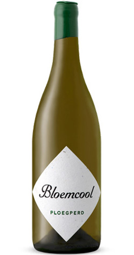 Bottle of Fairview 'Ploegperd Chenin Blanc, Western Cape 2023 white wine with yellow stone fruits.