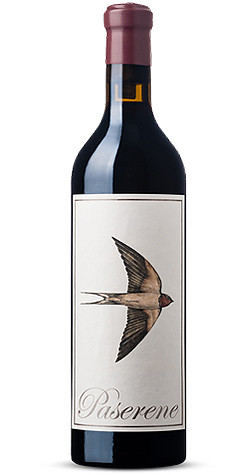 Bottle of Paserene Marathon Cabernet Sauvignon 2021 from Stellenbosch with black currant, dried flowers and spice.
