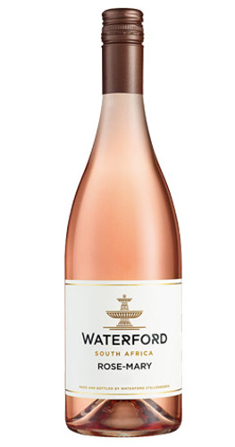 Bottle of Waterford 'Rose Mary', Stellenbosch 2024 wine with fresh berry and floral notes.