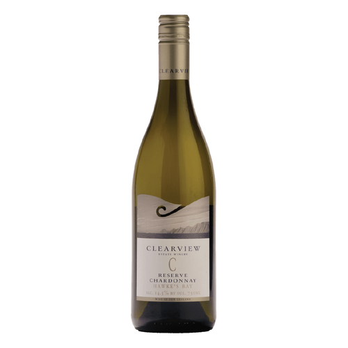 A bottle of Clearview Estate 'Reserve Chardonnay' 2020 A bottle of Clearview Estate 'Reserve Chardonnay' 2020