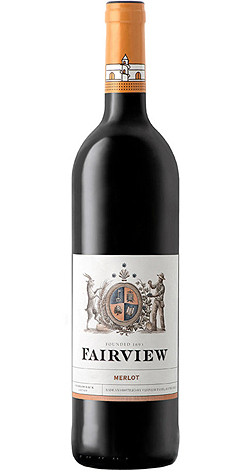 Bottle of Fairview Merlot 2022