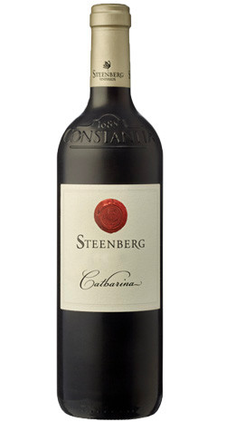 Bottle of Steenberg 'Catharina' Red Blend 2021 from Constantia with red and black fruit.