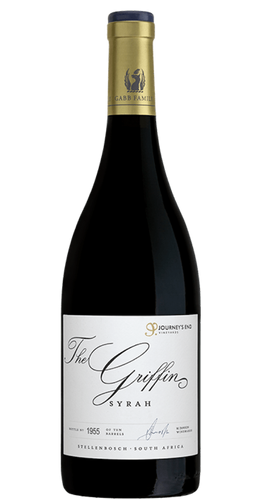 Bottle of Journey's End The Griffin Syrah 2017