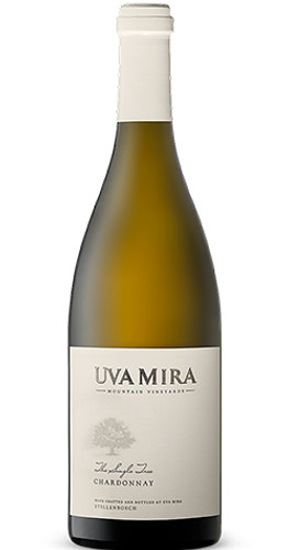 Bottle of Uva Mountain Vineyards 'The Single Tree' Chardonnay 2023 from Heldeberg, Stellenbosch
