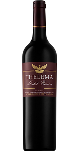 Bottle of Thelema 'Reserve' Merlot 2022 from Stellenbosch