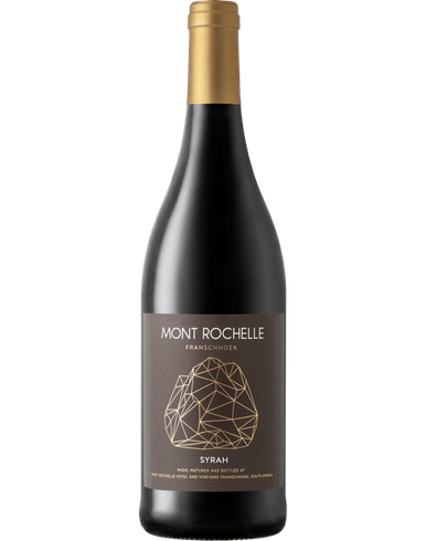 Bottle of Mont Rochelle Syrah 2022 from Franschhoek