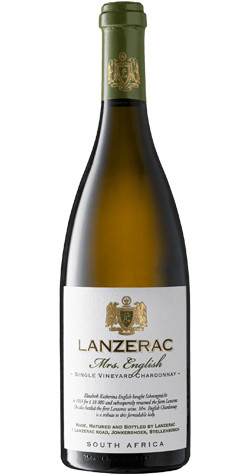 Bottle of Lanzerac 'Mrs English' Chardonnay 2024 from Stellenbosch