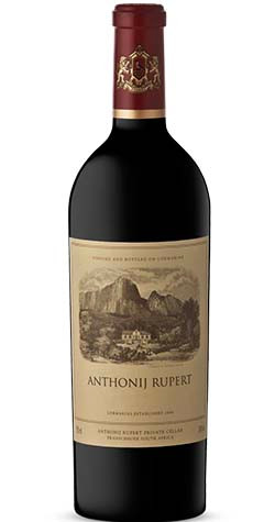 A bottle of Anthnoij Rupert Red Blend 2017 from the Coastal region
