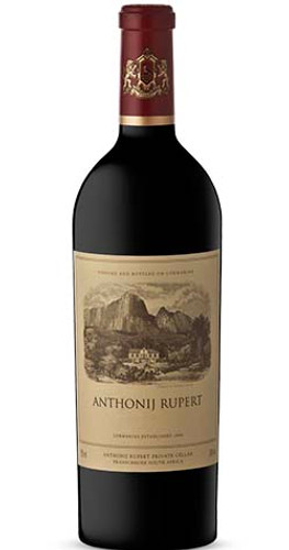 A bottle of Anthnoij Rupert Red Blend 2017 from the Coastal region