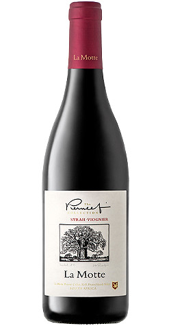 Bottle of La Motte,'The Pierneef Collection' Syrah-Viognier 2019 from the Western Cape