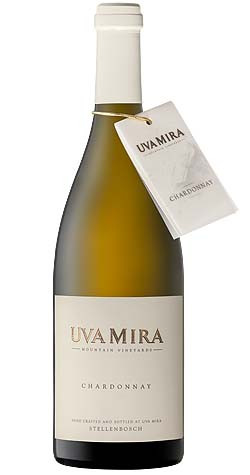 Bottle of Uva Mira Mountain Vineyards 'Icon' Chardonnay 2022 from Stellenbosch