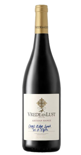 Bottle of Vrede en Lust 'Casey's Ridge' Syrah 2020 from Elgin 