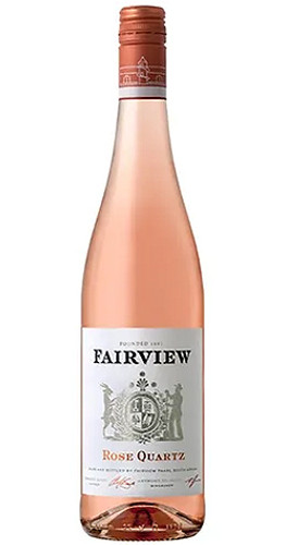 Bottle of Fairview 'Rose Quartz' Rosé 2025 from the Coastal Region 