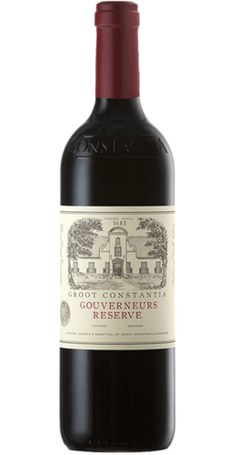 Bottle of Groot Constantia 'Gouverneur's Reserve' Red Blend 2022 from Constantia
