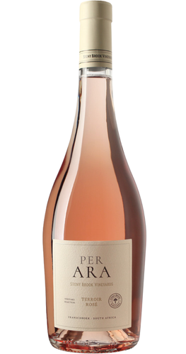 Bottle of Stony Brook Vineyards 'Per Ara Rose' Tempranillo 2025 from Franschhoek 