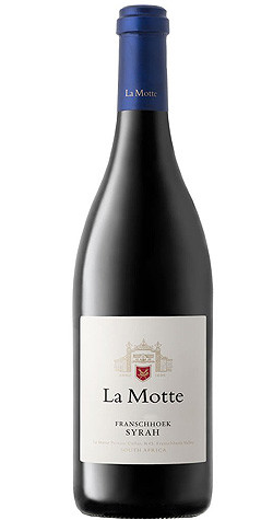 Bottle of La Motte Syrah 2021 from Franschhoek 