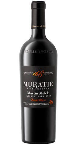 Bottle of Muratie 'Martin Melck Family Reserve' Cabernet Sauvignon 2022 from Stellenbosch