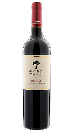 Bottle of Stony Brook 'The Max' Red Blend 2021 from Franschhoek