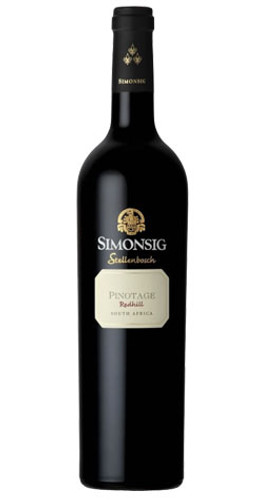 Bottle of Simonsig Redhill Pinotage 2021 from Stellenbosch