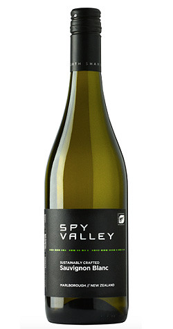 Bottle of Spy Valley Sauvignon Blanc 2024 from Marlborough, New Zealand