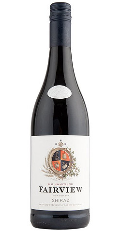 Fairview Shiraz Coastal 2022 wine bottle