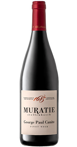 Bottle of Muratie George Paul Canitz Pinot Noir 2023