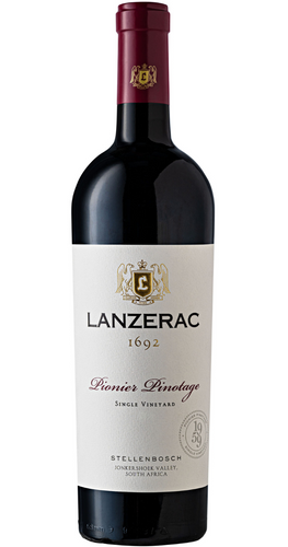 Bottle of Lanzerac Pionier Pinotage 2022