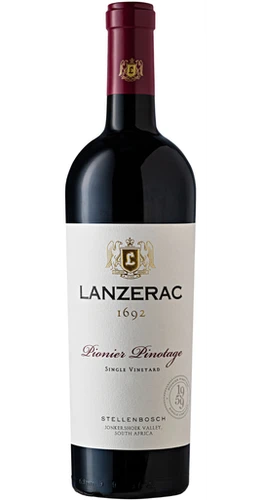 Bottle of Lanzerac Pionier Pinotage 2022