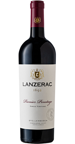 Bottle of Lanzerac Pionier Pinotage 2022