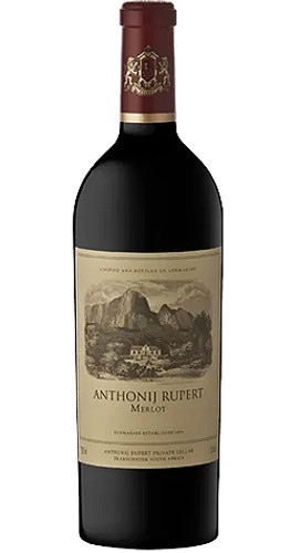 Anthonij Rupert Merlot 2021 Coastal Region 750ml wine bottle