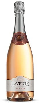 Bottle of L'Avenir 'Brut' Pinotage Rosé 2023