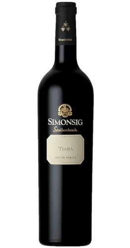 Simonsig Wine Estate Tiara Red Blend 2020 from Stellenbosch, South Africa 750ml bottle