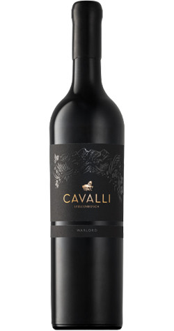 Bottle of Cavalli Estate Warlord Red Blend 2022 from Stellenbosch