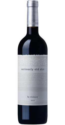 Vilafonté Seriously Old Dirt 2022 Western Cape South African red blend wine bottle