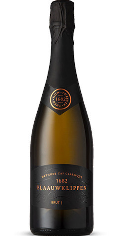 Blaauwklippen Brut MCC Zinfandel 2023 Coastal Region sparkling wine bottle