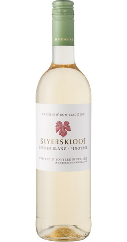 Beyerskloof Chenin Blanc Pinotage 2025 white wine bottle from South Africa also known as White Pinotage blend