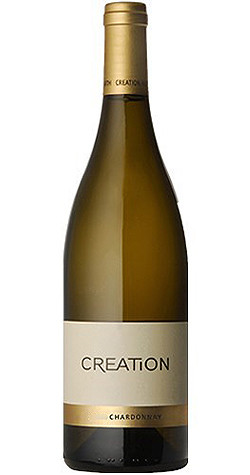 Bottle of Creation Chardonnay 2025 white wine