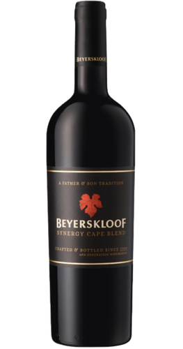 Beyerskloof Synergy Cape Blend 2024 red wine bottle from Stellenbosch South Africa Pinotage based red blend