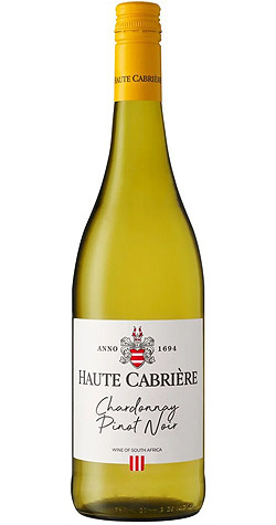 Haute Cabrière Chardonnay-Pinot Noir 2025 wine bottle from Franschhoek