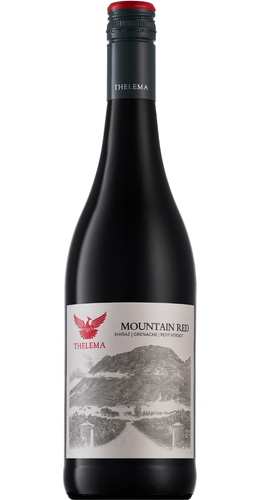 Thelema Mountain Red Blend 2022 Stellenbosch South African red wine bottle