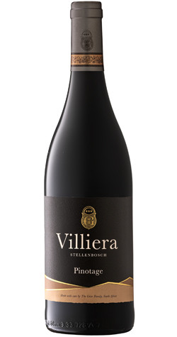 Villiera Estate Pinotage 2023 wine bottle from Stellenbosch