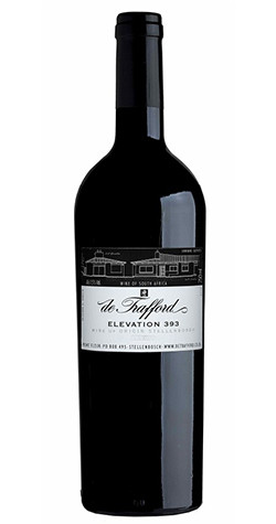 De Trafford Elevation 393 Red Blend 2011 Stellenbosch South African premium wine bottle