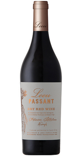 Leeu Passant Red Blend 2016 Swartland South African premium red wine bottle