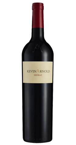Waterford Estate Kevin Arnold Shiraz 2013 red wine bottle on a white background