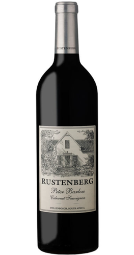 Rustenberg Peter Barlow Cabernet Sauvignon 2019 Stellenbosch premium South African red wine bottle