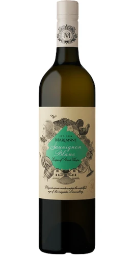 Marianne Barrel Fermented Sauvignon Blanc 2022 Stellenbosch South African white wine bottle