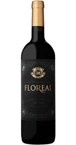 Marianne Floreal Red Blend 2021 Simonsberg Paarl South African premium red wine bottle
